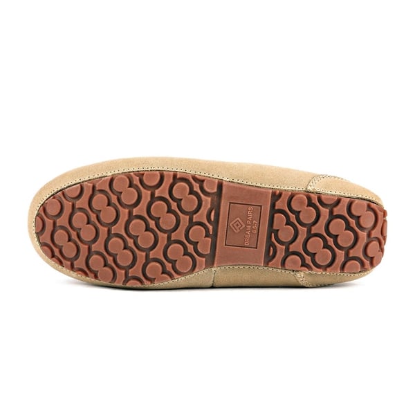 Faux Fur Moccasin Slippers - SAND - 4