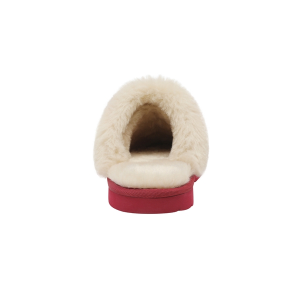 Indoor & Outdoor Warm Fuzzy Slippers - RED - 3