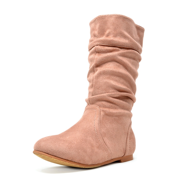 Kids Knee High Boots Fur Lined Boots-Dream Pairs