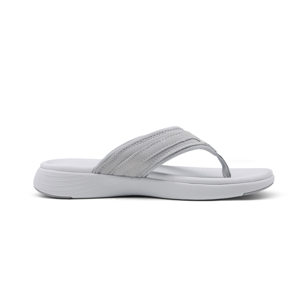 Comfort Flip Flop Sandals - GREY - 1