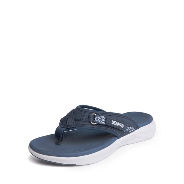 Black comfy flip flops top