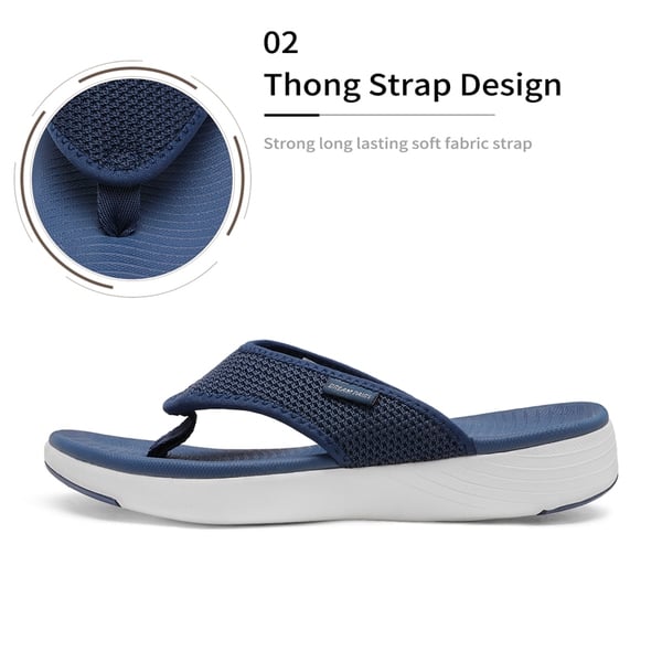 Flip Flop Slippers - NAVY - 2