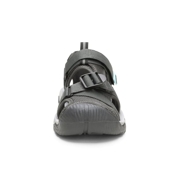 Closed Toe Hiking Sandals - GREY - 2