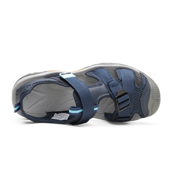 Closed Toe Hiking Sandals - NAVY - 3