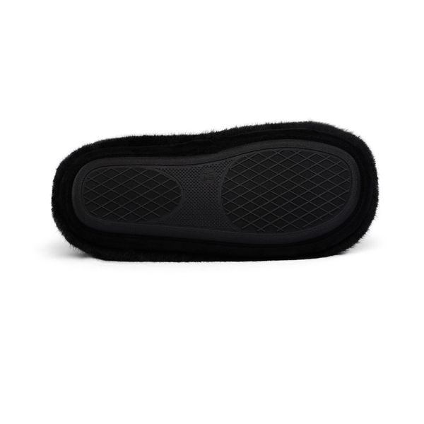 Slip on Winter House Slippers - BLACK - 3