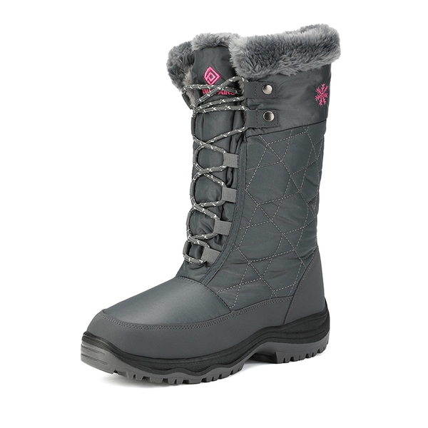 Fur Mid Calf Snow Boots Fur Lined Boots Dream Pairs