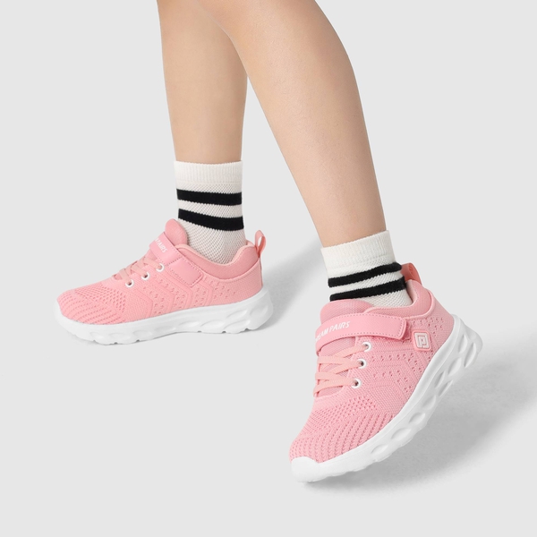 Boys & Girls Breathable Running Shoes - PINK - 1