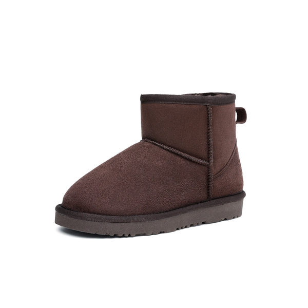 Ankle Snow Boots For Kids - BROWN -  0