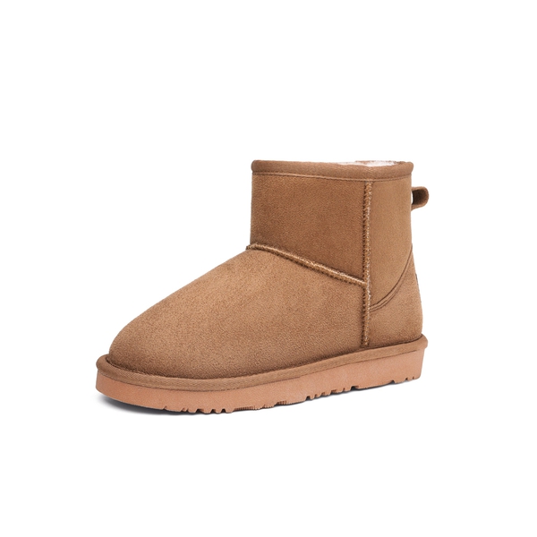 Ankle Snow Boots For Kids - CAMEL -  0