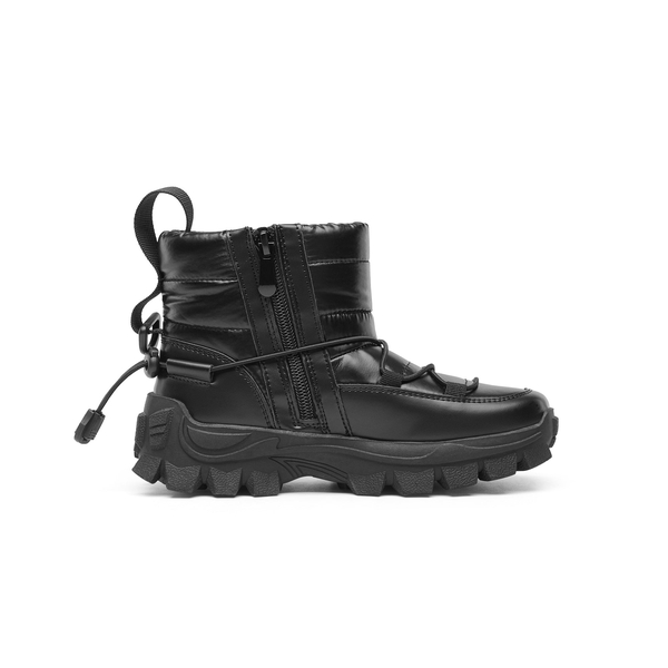 Kids Warm Snow Boots - BLACK - 2