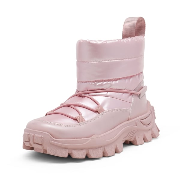 Kids Warm Snow Boots - PINK -  0