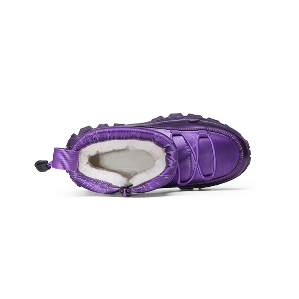 Kids Warm Snow Boots - PURPLE - 4