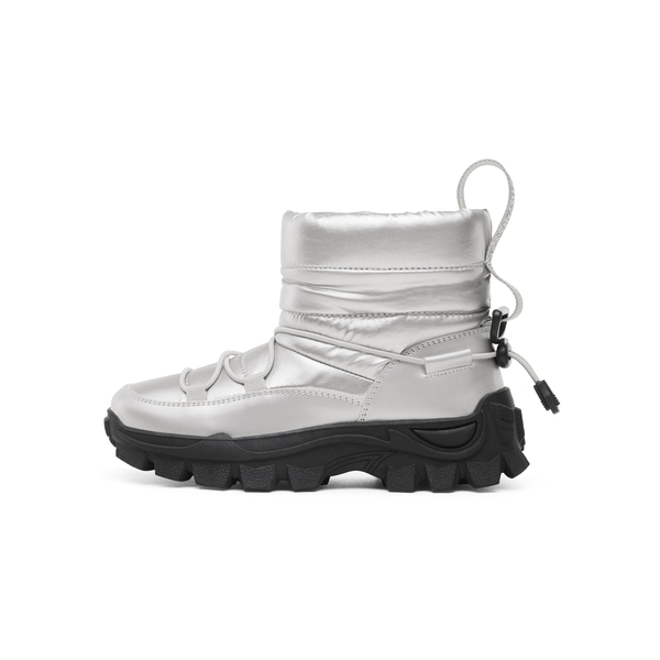 Kids Warm Snow Boots - SILVER - 1