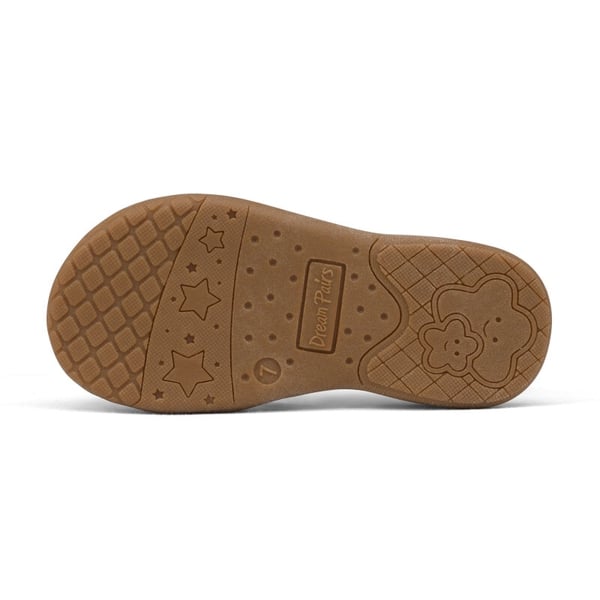 Toddler Girls Closed-Toe Sandals - GOLD - 4