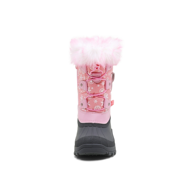 Boys & Girls Waterproof Snow Boots - PINK - 4