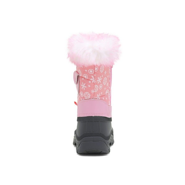Boys & Girls Waterproof Snow Boots - PINK - 5