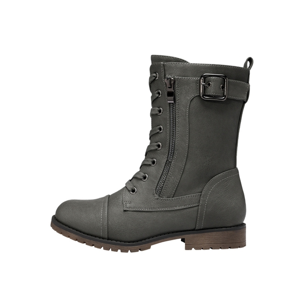 Women s Mid Calf Lace Up Boots Winter Warm Boots Dream Pairs