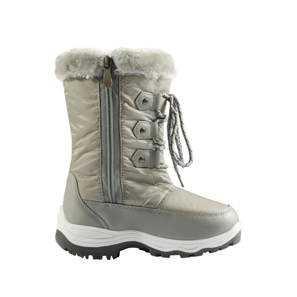Kids Winter Snow Boots - GREY - 2