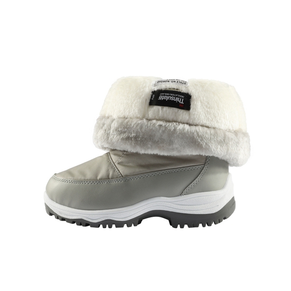 Kids Winter Snow Boots - GREY - 4
