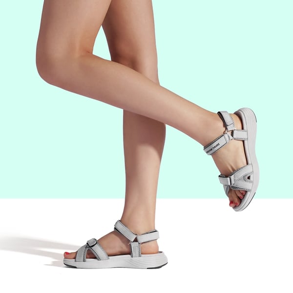 Outdoor Athletic Hiking Sandals - GREY - 5