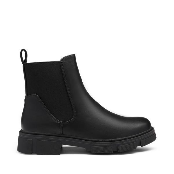Low Heel Chelsea Boots - BLACK - 2