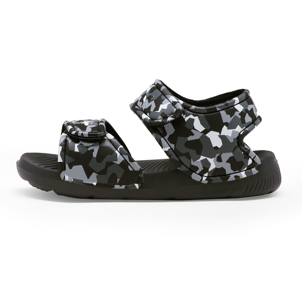 Boys & Girls Open-Toe Sports Sandals - BLACK - 1