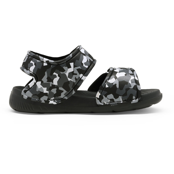 Boys & Girls Open-Toe Sports Sandals - BLACK - 2