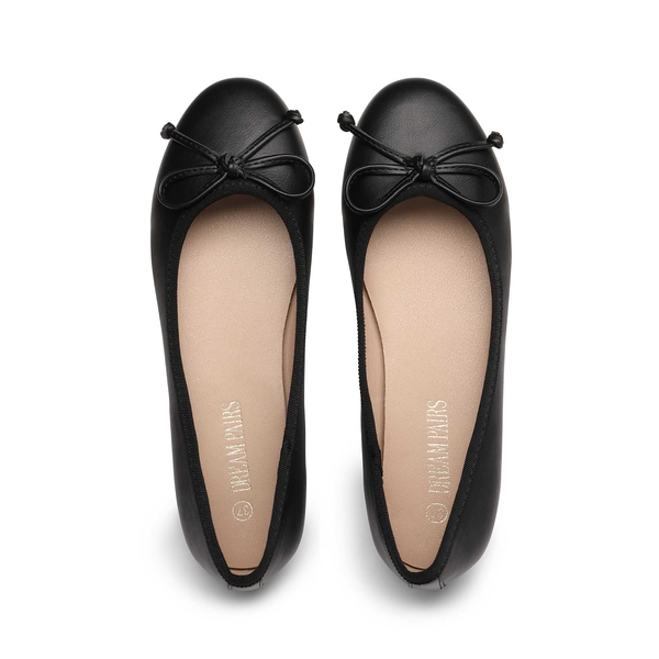 Classic Comfort Ballet Flats - BLACK - 4