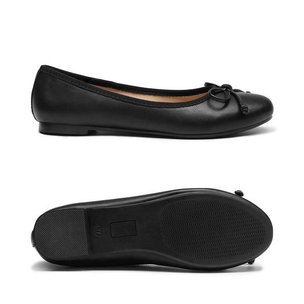 Classic Comfort Ballet Flats - BLACK - 5