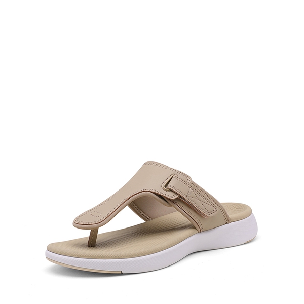 Arch Support Flip Flop Sandals - NUDE -  0