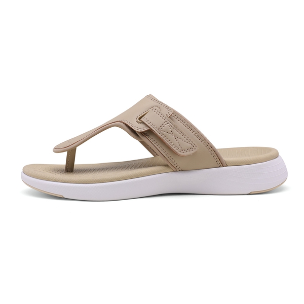 Arch Support Flip Flop Sandals - NUDE - 2