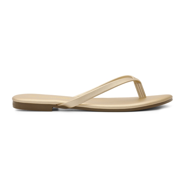 Flip Flop Slippers - GOLD - 3