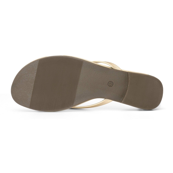 Flip Flop Slippers - GOLD - 4