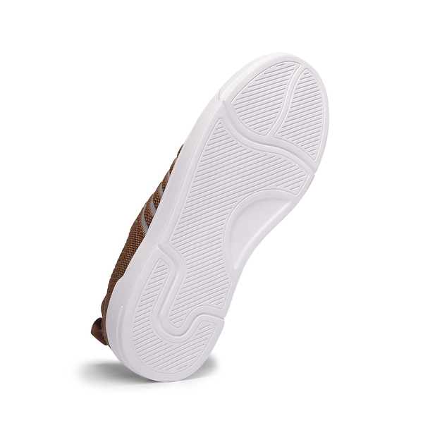 Breathable Slip On Mesh Sneakers - BROWN - 4