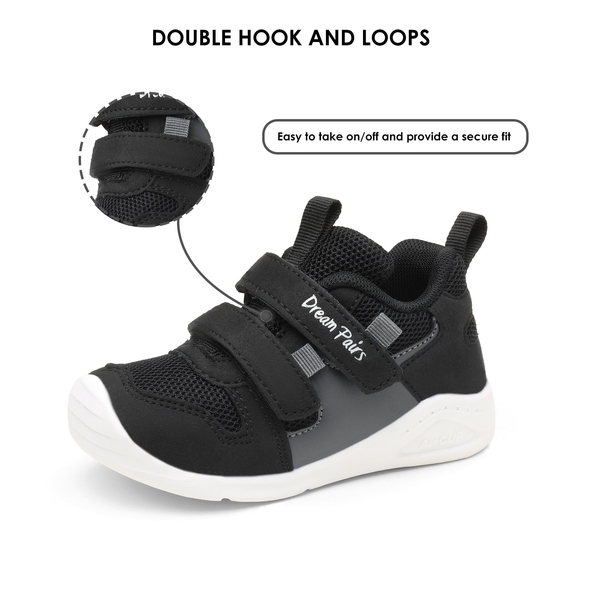 Toddler Kids Running Sneakers - BLACK - 1