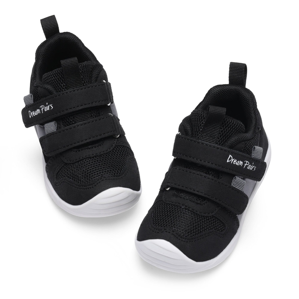 Toddler Kids Running Sneakers - BLACK - 4