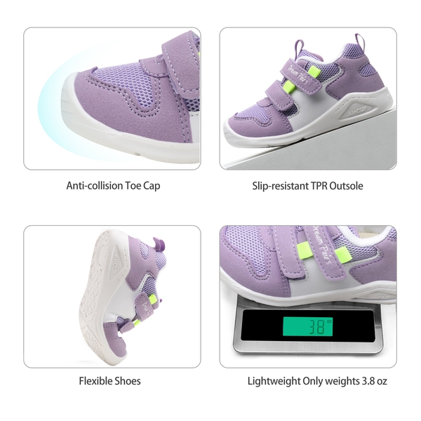 Toddler Kids Running Sneakers - PURPLE - 3