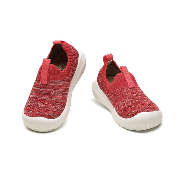 Kids Slip On Sneakers - RED - 5