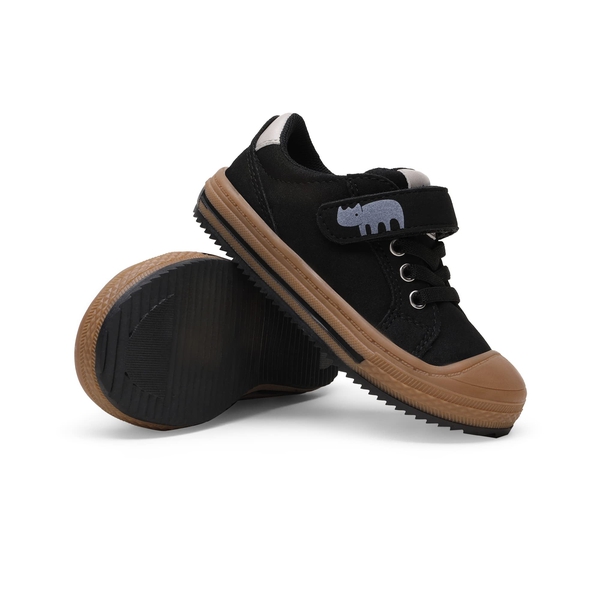 [Storybook RhinosStomper] Toddler Boys & Girls Comfort Walking Sneakers - BLACK - 5