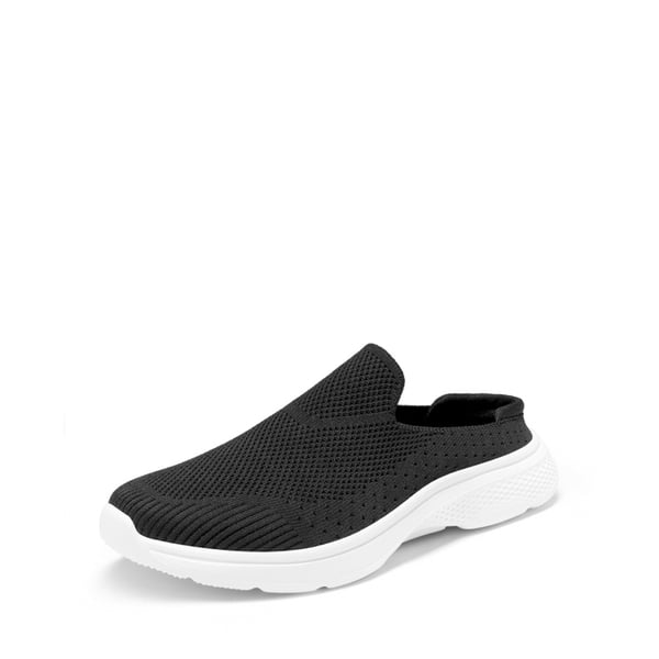 Slip on Mule Sneakers - BLACK -  0