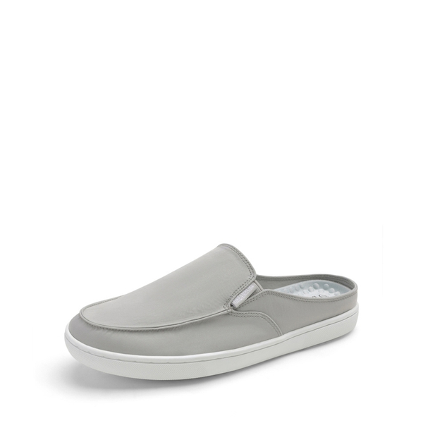 Lightweight Slip On Mules - GREY -  0