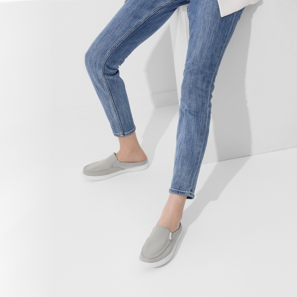 Lightweight Slip On Mules - GREY - 1
