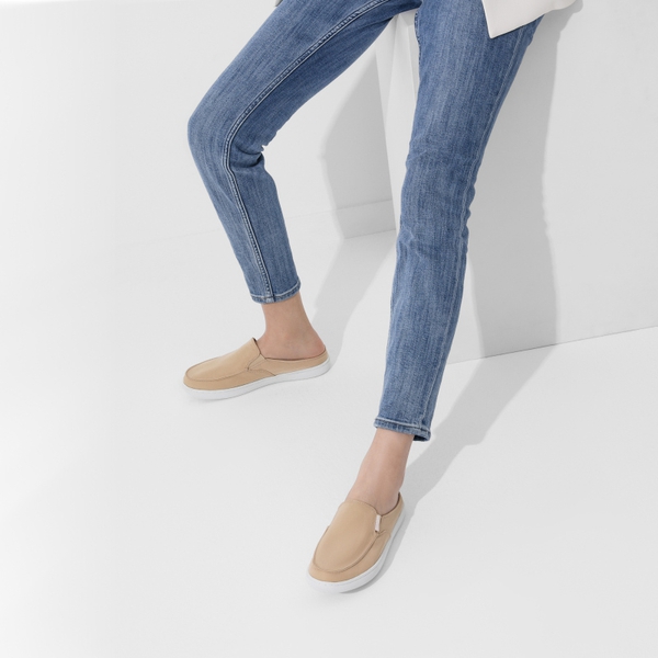 Lightweight Slip On Mules - NUDE - 1