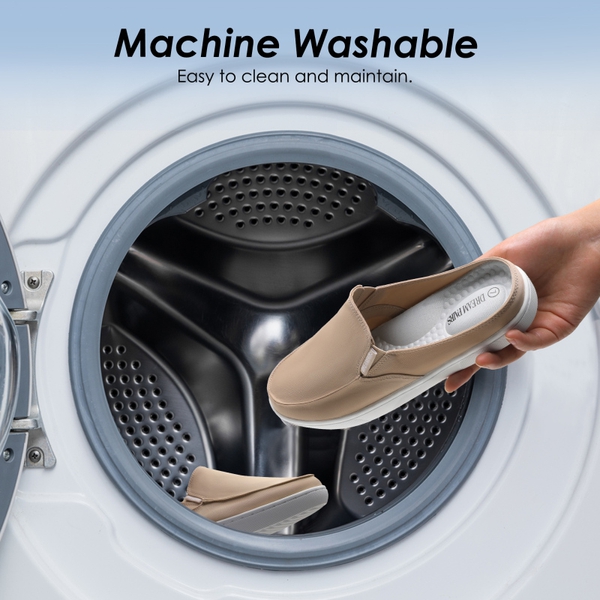 Lightweight Slip On Mules - NUDE - 4