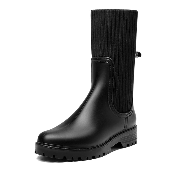 Mid calf Waterproof Rain Boots
