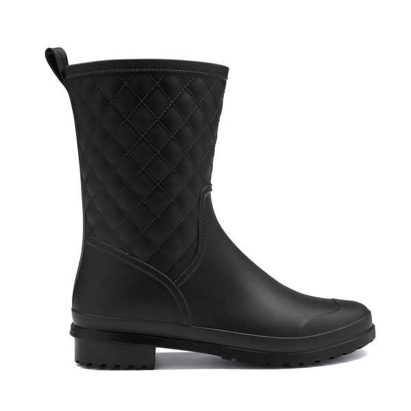Wellington Waterproof Rain Boots - BLACK - 1