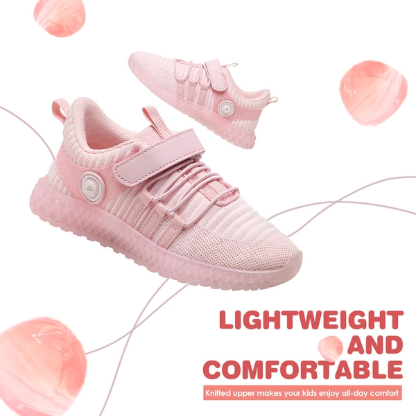 Dream Pairs Boys & Girls Athletic Sneakers - PINK - 3