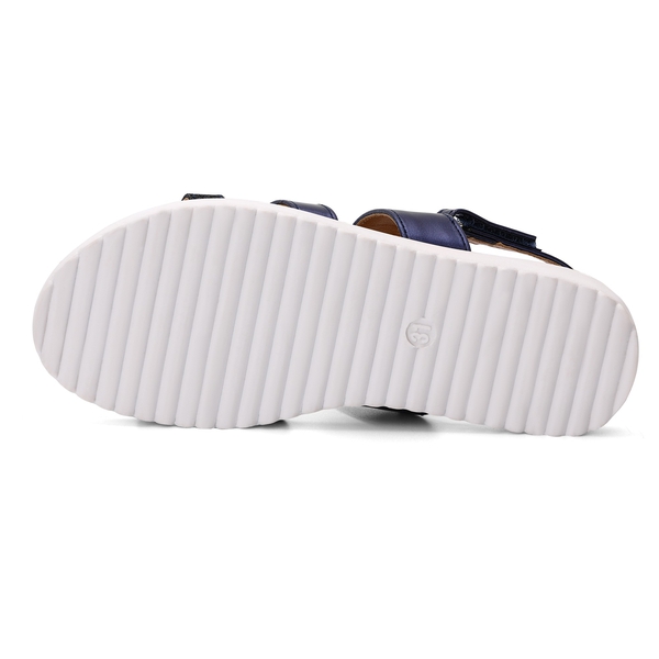 Girls Butterfly Flat Sandals - BLUE - 4