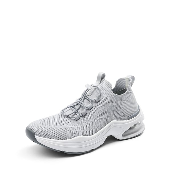 [Nori] Non-Slip Air Cushion Fashion Sneakers - GREY -  0