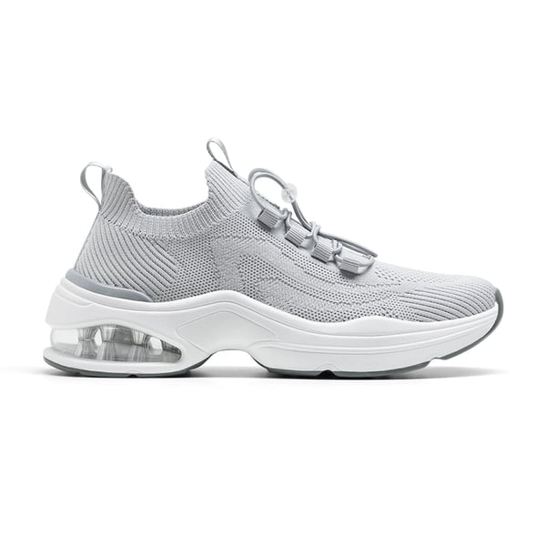 [Nori] Non-Slip Air Cushion Fashion Sneakers - GREY - 1